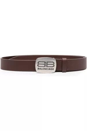 Balenciaga Homem Cintos - Logo-buckle belt
