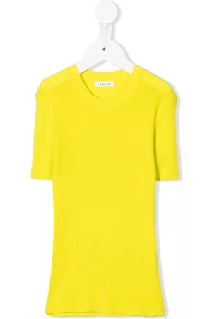 P.a.r.o.s.h. Menina Tops de Cavas - Cipria ribbed-knit top