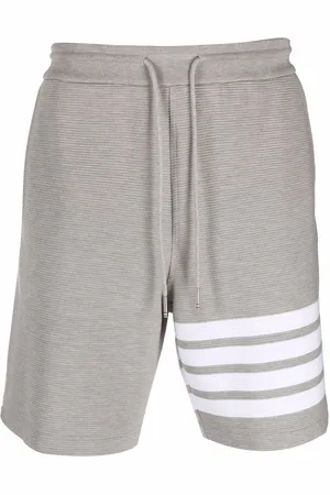 Thom Browne Ottoman striped track shorts