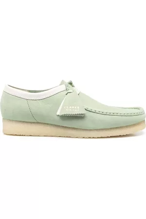 Clarks Wallabee lace-up boat shoes