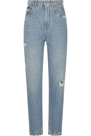 Dolce & Gabbana Mini-ripped detail jeans