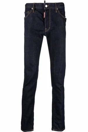 Dsquared2 Logo print slim-fit jeans