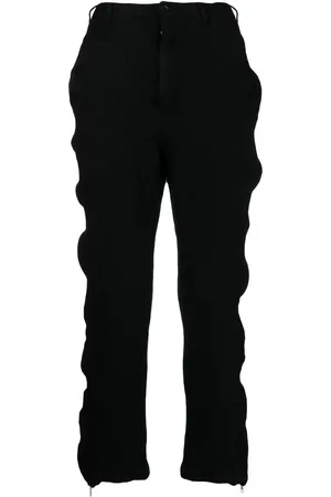 Comme des Garçons Zipper-trim trousers