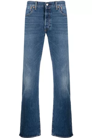 Levi's Homem Retos - 501 dark-wash straight-leg jeans