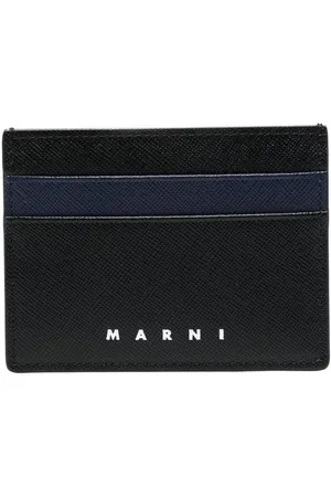 Marni Logo-print card holder