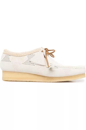 Clarks Homem Botas - Wallabee lace-up fastening boots
