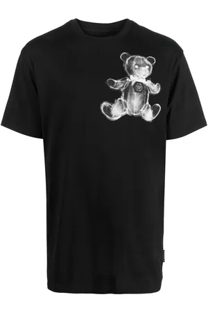 Philipp Plein Homem T-shirts & Manga Curta - Teddy Bear short-sleeve T-shirt