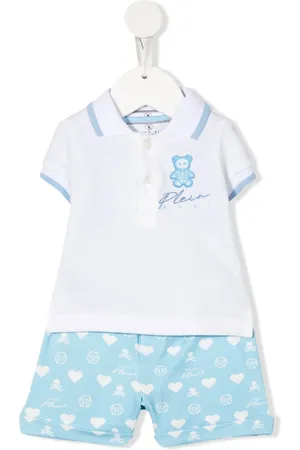 Philipp Plein Embroidered-logo two-piece set