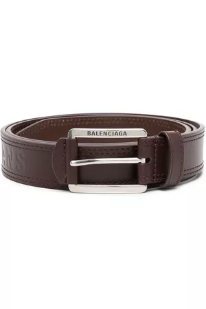 Balenciaga Buckle-fastening leather belt