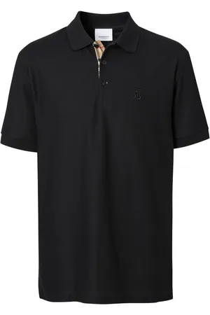 Burberry Monogram cotton piqu?? polo shirt
