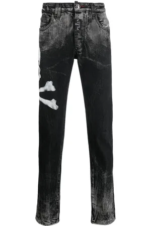 Philipp Plein Slim-fit denim jeans