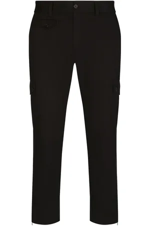 Dolce & Gabbana Logo-tag cargo trousers