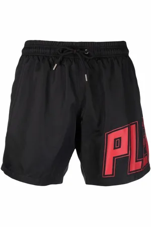 Philipp Plein Logo-print swim shorts