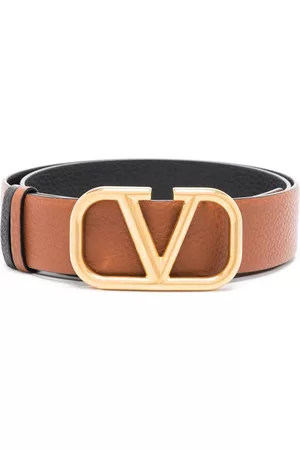Valentino Garavani VLOGO reversible leather belt