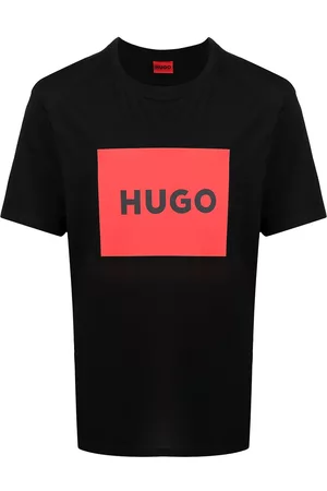 HUGO BOSS Homem T-shirts & Manga Curta - Logo-print T-shirt
