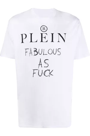 Philipp Plein Slogan print T-shirt