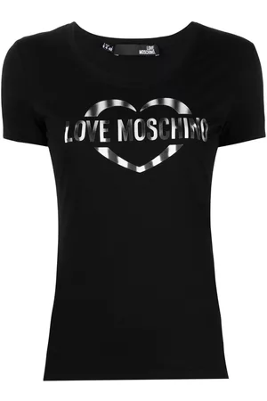 Love Moschino Logo-print slim fit T-shirt
