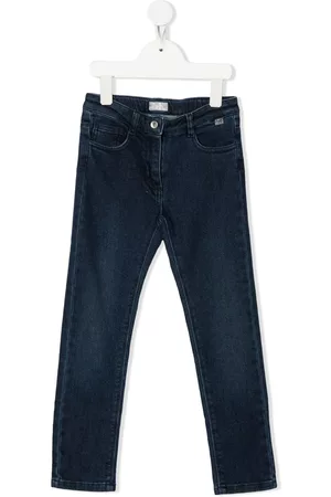Il Gufo Straight-leg dark-wash jeans
