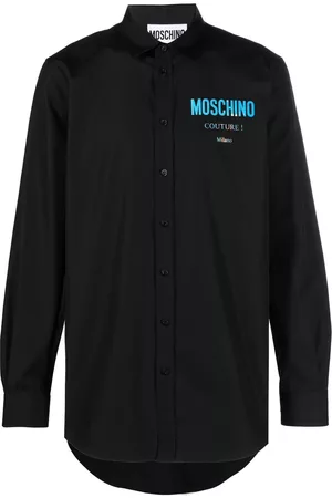 Moschino Logo-print long-sleeve shirt