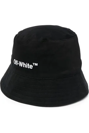 OFF-WHITE Helvetica logo-print bucket hat