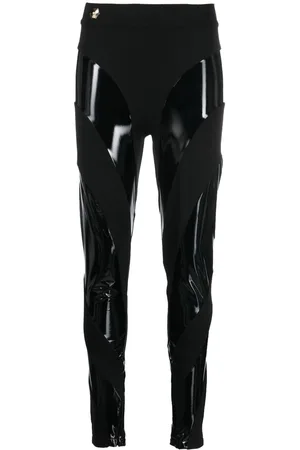 Philipp Plein Contrasting panel leggings