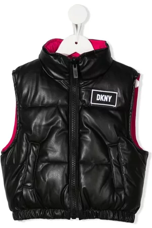 DKNY Logo-print reversible gilet