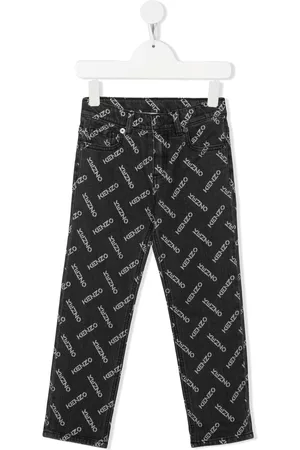 Kenzo Menino Slim - Logo-print slim-fit jeans