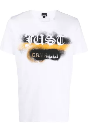 Roberto Cavalli Logo-print short-sleeved T-shirt