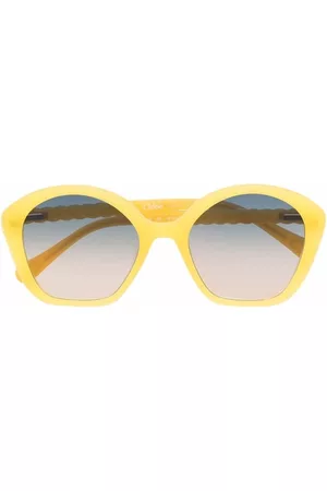 Chloé Oversize braided frame sunglasses