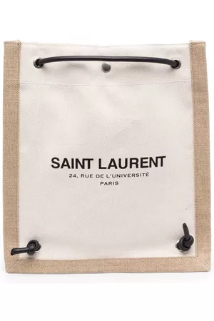Saint Laurent Canvas drawstring backpack