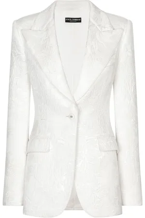 Dolce & Gabbana Turlington floral-brocade blazer