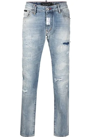 Philipp Plein Premium distressed-detail jeans