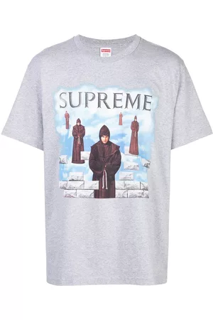 Supreme Nasty Nas Print T-Shirt - Grey