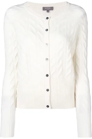 N.PEAL Cable knit cardigan
