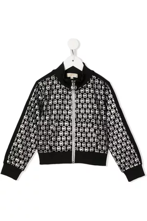 Michael Kors Logo-print zip-up sweatshirt