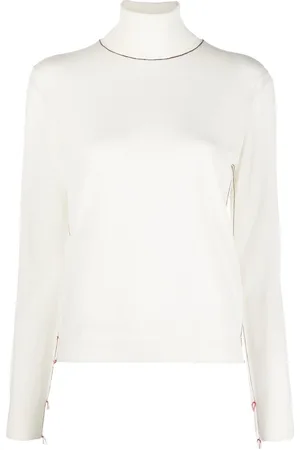 Maison Margiela Work-In-Progress high-neck jumper