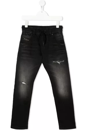 Diesel Kids Menino Slim - Drawstring slim fit jeans
