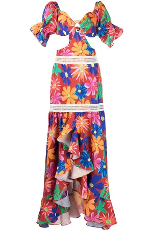 PATBO Aster Off-Shoulder Maxi Dress