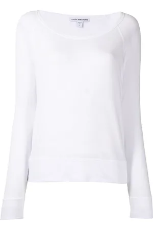 James Perse Vintage long-sleeve fleece sweatshirt