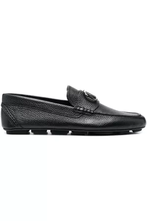 Valentino Garavani Homem Oxford & Moccassins - VLOGO leather loafers