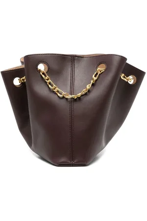 Nanushka Chain-link top-handle tote