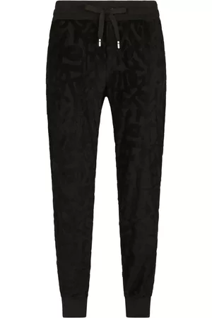 Dolce & Gabbana DG logo jacquard track trousers