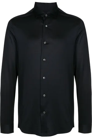 Emporio Armani Long-sleeve poplin shirt