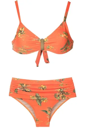 Lygia & Nanny Floral-print bikini bottoms