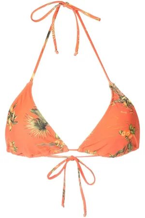 Lygia & Nanny Floral-print bikini top