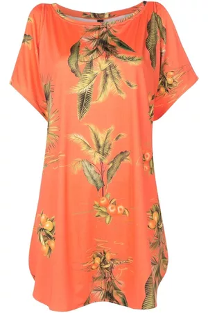 Lygia & Nanny Floral-print cold-shoulder dress