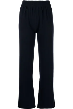 Barrie Wide-leg cashmere trousers