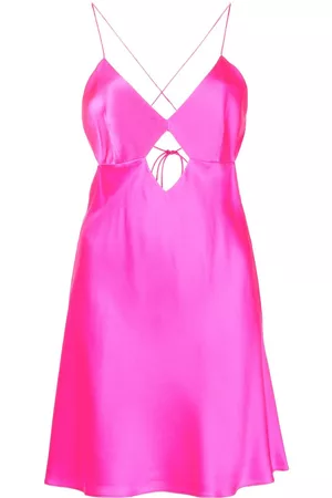 Michelle Mason Cut-out detail mini dress