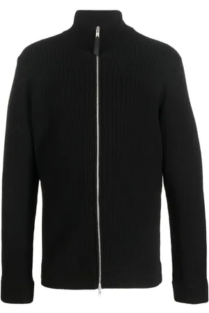 Maison Margiela Ribbed zip-up cardigan