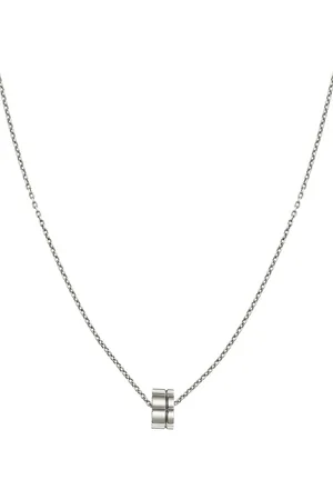 Christofle Graphik chain and pendant
